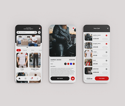 E-Commerce App Design adobexd androiddesign apparel apparelshopping clothes clothingshop concept dailyinspiration e shopdesign ecommerce ecommerceapp figma iosdesign shopdesign ui uidesign uxdesign