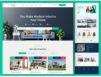 You make modern interiro your home adobe photoshop figma graphic design logo ui uiux web desgin