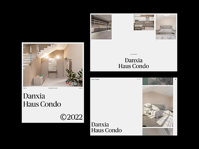 Danxia Haus Exploration — 001 archi architecture architecture brand branding design editorial editorial layout grid design landing landing page layout minimal minimal website typography ui web design website