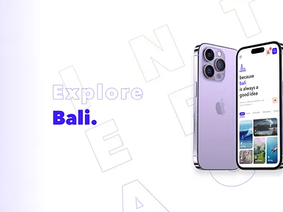 Bali-The App app application design branding design figma mobile apps product design prototype design prototyping travel app design ui ux uidesign user experience design user interface design ux