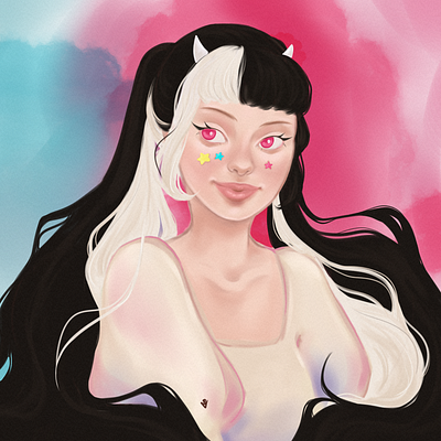 bright dtiys art digital drawing fanart illustration reference