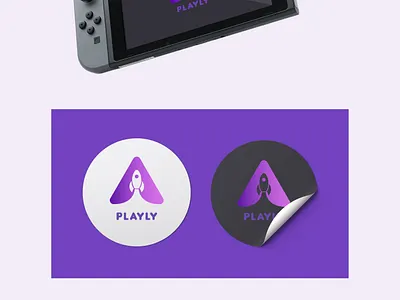 Playly - logo game adobe illustrator branding graphic design logo ui