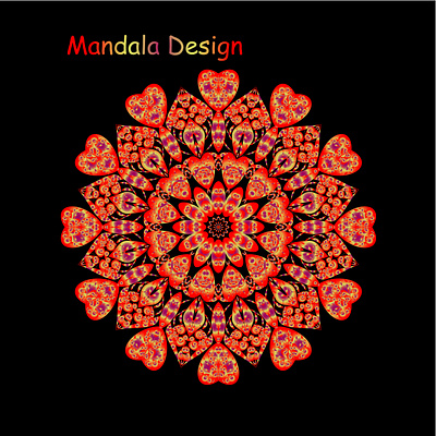 Mandala Design 3d art background digital art graphicart painting