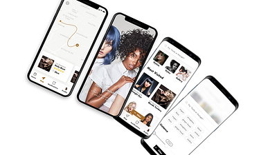 Beauty Booking App app branding design graphic design logo ui ux