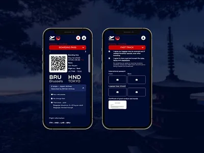 #DAILYUI - Day 23&24 | onboarding & boarding pass airline airport boarding checkin dailyui flying japan onboarding pass passport plane ui