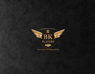 BK Players - LOGO branding design graphic design illustration logo typography vector