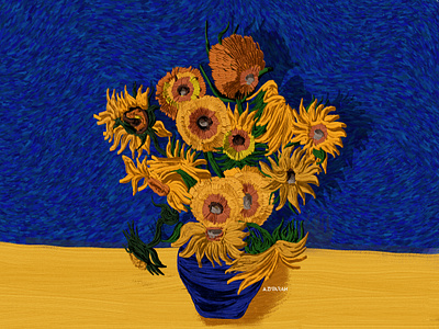 sunflowers !!! illustration