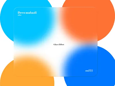 Glass effect Poster designing branding design designer graphic design graphic designer poster poster design