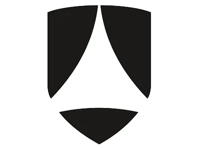 SHIELD_A branding design graphic design logo vector