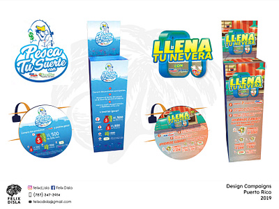 Campaign Design blue brand branding campaign collaboration design fish fridge graphic design illustration logo new print socialmedia ui ux vector welcome