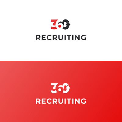 360 RECRUITING app branding design graphic design illustration logo typography ui ux vector