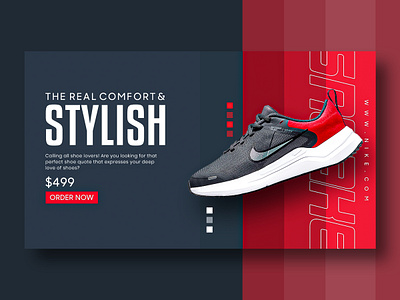 Shoes web banner ads design branding facebook ad instagram post design nike nike banner product design shoes shoes banner shoes poster shoes web teamplate shopify banner social media banner sports post design typography web banner web design website banner