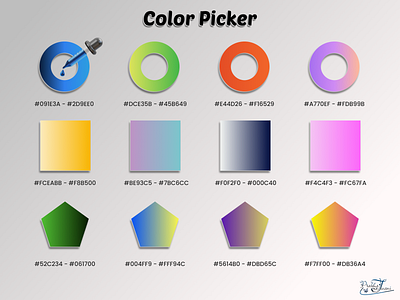 Color Picker-DailyUI_060 3d branding dailylearning dailyui design graphic design illustration logo ui uichallenge uidesign uidesigner ux