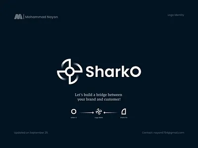 SharkO marketing agency company logo design 99 design logo abcdefghijklmnopqrstuvwxyz agency blockchain brand identity design branding combination mark creative logo crypto financial graphic design guideline international logo design logo trend marketing minimal logo technology timeless logo vector