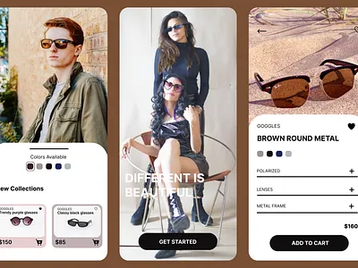 Mobile app UI Template app design branding design graphic design mobile app design shopping app design typography ui ui design visual visual design