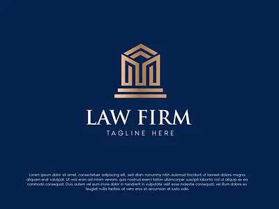 Minimalist M Letter law firm logo bold court logo creative digital logo elegant illustrator law firm law firm logo legal logo logo logo design m letter logo minimalist modern logo simple sketch logo