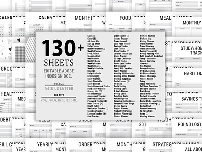 Planner Bundle Pack hand