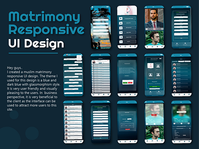 Muslim Matrimony – UI/UX Case Study blue ui glassmorphism india ui designers india ux ui kerala ui matrimony matrimony ui responsive design ui ui design ui designers ui ux ui ux design ui ux world user friendly ux ux desgn ux designers web and ap ui web responsive ui