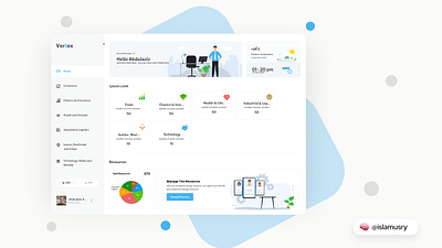 Vertex Dashboard branding clean concept creative design featured graphic design header product search services template ui userexperience userinterface ux web webdesign