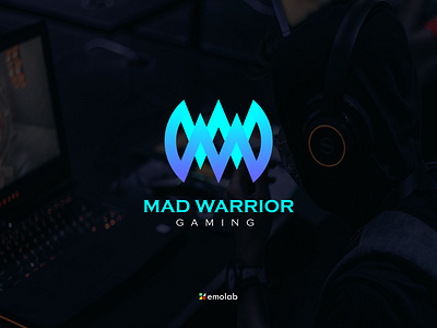 MAD WARRIOR 3d adobe app icon art brand identity branding company concept consol creative design esports gaming graphic design illustration logo team ui vector website