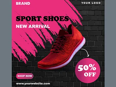 Shoe Poster Design banner banner design facebook post instagram post poster poster design shoe banner design shoe social media post shoes sneakers post ad social media design social media post social media poster social post social post design
