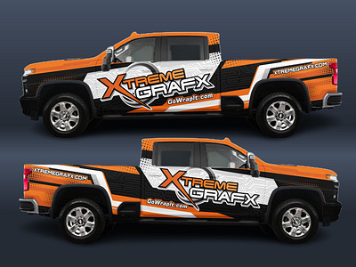 Xtreme Grafx - Truck Wrap Design! boat wrap car sticker car wrap car wrap design car wraps commercial wrap design custom wrap design graphic design truck design truck wrap truck wrap design truck wraps vehicle design vehicle graphics vehicle wrap