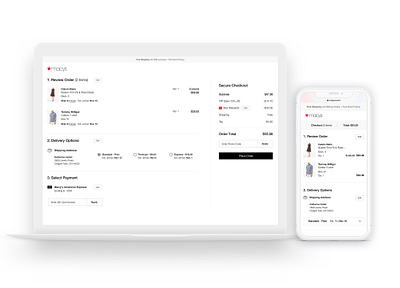 Macy's.com Redesign Checkout checkout design design management e commerce experience design information architecture interaction design product design redesign responsive retail service design ui user experience user interface ux ux design visual design web website