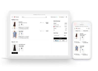 Macy's.com Redesign Bag bag design design management e commerce experience design information architecture interaction design product design redesign responsive retail service design ui user experience user interface ux ux design visual design web website