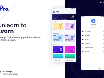 Proapp Redesign app redesign designchallenge mobile interface proapp ui