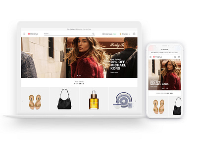 Macy's.com Redesign Home Page design design management e commerce experience design home page information architecture interaction design product design redesign responsive retail service design ui user experience user interface ux ux design visual design web website