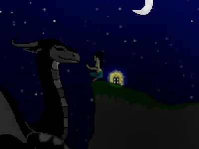 Pixel Art example design graphic design illustration