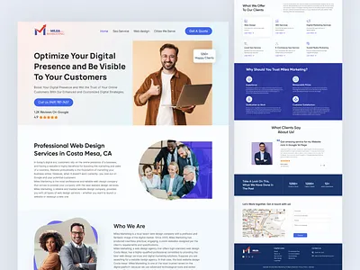 Agency website landing page | Business Web design UI app design figma graphic design interface landing page product design ui ui design ui designer uiux uiux design uxdesign uxui web web design web template web ui webdesign website