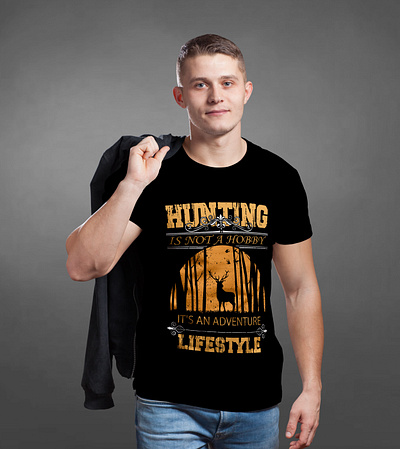 hunting is not a hobby...t-shirt advanture bowhunter camping deer hunter hunting hunting t shirt design huntlife nature outdoor shooting t shirt vantage wildlife