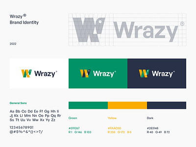 Wrazy® – Brand Identity bird logo brand guidelines brand identity branding corporate graphic design logo telecommunication