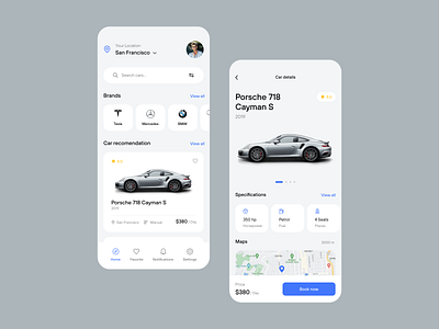 Car Rental App Concept app app design app ui booking app booking car car car rent car rental app clean clean ui concept design driver minimal design mobile ui rent a car rental rental app ui ux