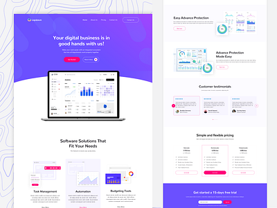 SaaS Landing page template free animation design graphic design illustration lnading saas ui design saas saas landing page saas ui saas ui kit saas ux saas ux design saas web design ui uiux ux vector webflow webflow saas design webflow saas ui design webflow template