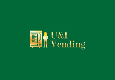 U & I VENDING branding graphic design illustration logo typography ux