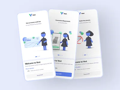 Fintech app onboarding app finance fintech onboarding ui