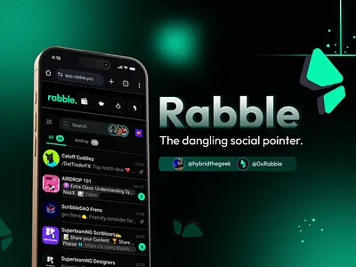 Rabble branding graphic design