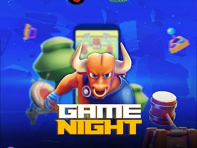 Game Night graphic design