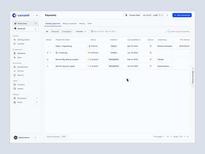 Batch payment flow design product ui ux