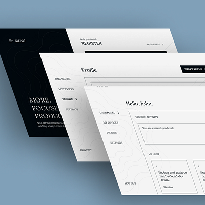 Pommo: Productivity Desktop App app branding design designs illustration logo mental health productivity typography ui ux vector web