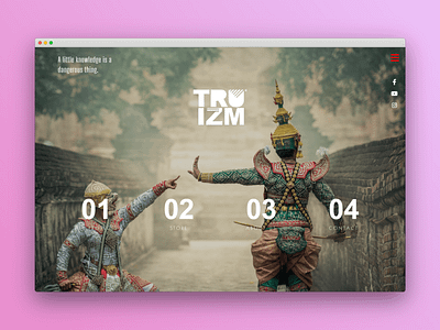 TRUIZM blog website blogging photography web design wordpress blog wordpress website