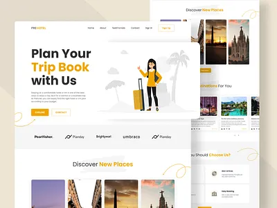 Hotel Booking Landing Page UI UX Design admin appui creative design devoq devoqdesign figma free download free figma freebie graphic design landing page ui uiux upwork ux vector web website webui
