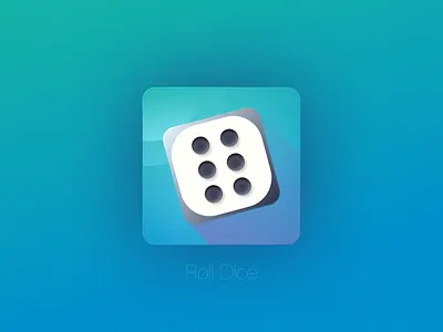 Roll Dice 🎲 casual design dice gambling game game design graphic design illustration logo ui vector