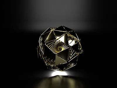 Vortex 3d blender illustration