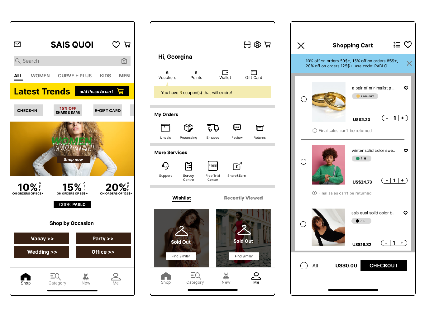 Online Shopping Store Ui/Ux Design by Michael Ibuaku on Dribbble