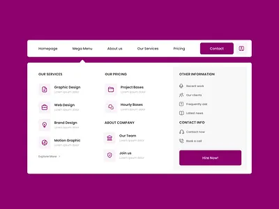 Mega Menu - Web Design big menu design design agency design agency mega menu mega menu mega menu design mega menu example mega menu html mega menu in divi mega menu in elmentor mega menu inspiration mega menu ui mega menu web design mega menu wordpress menu design neltes designs super menu ui ui design uiux web design