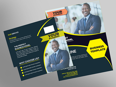 Modern Business Flyer Design branding design flyer graphic design illustration modern printing vector