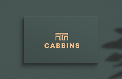 Cabbins Logo Design branding cabbins creative logo design graphic design illustration logo minimalist logo vector